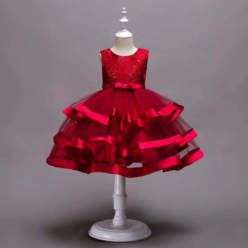 Красное Бальное Платье Для Девочки