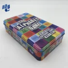 Gift Metal Box Factory Custom Design Cookies Gift Large Food Square Metal Tin Box