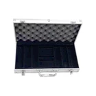 High Quality 300pcs Aluminium Poker Chips Case Carrier Box