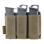 Pistol Holder Triple Pistol Cordura Nylon Airsoft Magazine Pouch Cartridge Holder