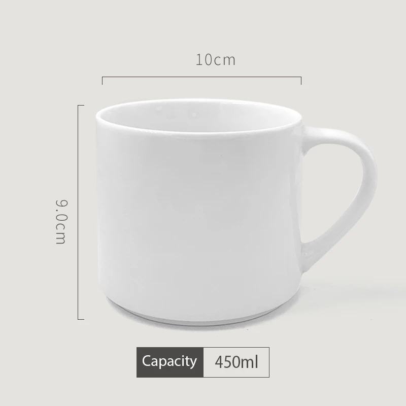 Business Customization Services 15OZ Sublimation Blanks White Ceramic Mug Coffee Cup Mug Blank with White Box