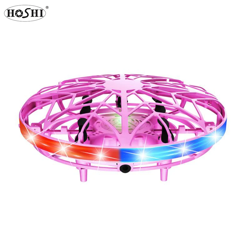 UFO Drone,Hand Flying Ball LED Mini Induction Suspension Induction Aircraft Gift 