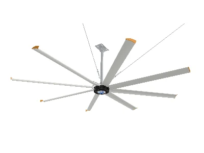 Ceiling Fan, 24ft, HVLS, Aluminum, 230V - detail 2
