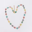 Blue Pendant Wholesale Fashion Fashion Gold Plated Evil Eye Necklace Blue Evil Eye Pendant Necklace Gift Necklace