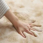 Rug Faux Rug Washable Fluffy Faux Rabbit Skin Custom Plush Rug Carpet