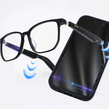 2023 Fashion Eyewear Smart Glasses with TWS Earbuds Smart Eye Glass Music Audio BT Optical Glasses with Speaker Custom Logo