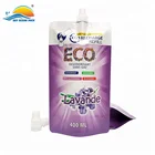 Spout Pouch For Custom Printed Ziplock Drink Reusable Food 80 Microns Spout Pouch For Shampoo Center