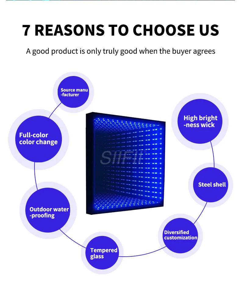 2025 Infinity Fast Setup Fashion Popular  Dance Floor Wedding Interactive Led Panel Stage Floor