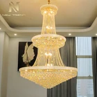 Chandelier Designer Project Decoration Magnificent Showroom Large Luxury Hotel Lobby Custom Classic Crystal Chandelier