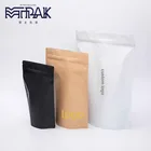 Pouch Recyclable Coffee Bag Stock Customized Logo Stand Up Pouch Recyclable Coffee Bean Packaging Bag