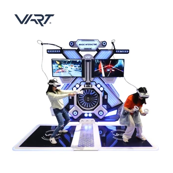 VIVE Virtual Reality VR Standing Simulator 9D Game Machine with Boxing & Beat Game War Walking Virtual Reality Shooting