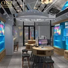 Shop Shop Decoration Design Modern Style Cell Phone Accessories Shop Display Stand Interior Design Decoration