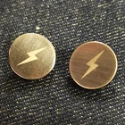 Snap Flash Logo Pattern Good Quality Of 4 Part Snap Button By Shangming Manufacture With Low Price