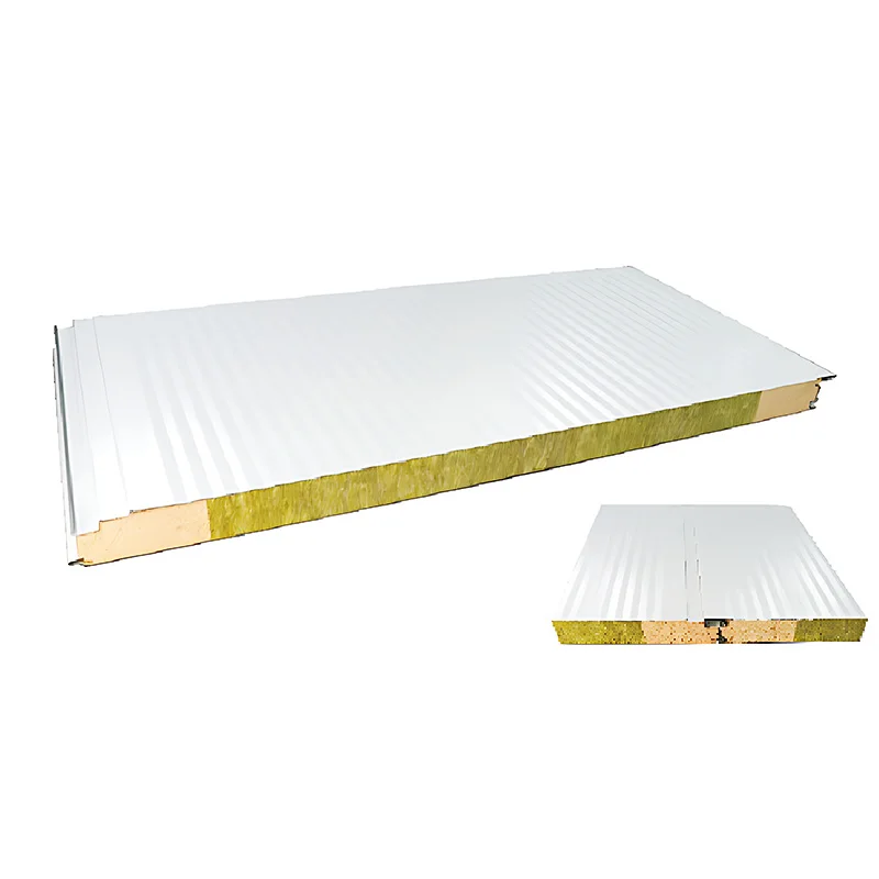 product factory sale 50mm fireproof rock wool thermal insulation board eco friendly for cold room hotel workshop roof exterior wall-4