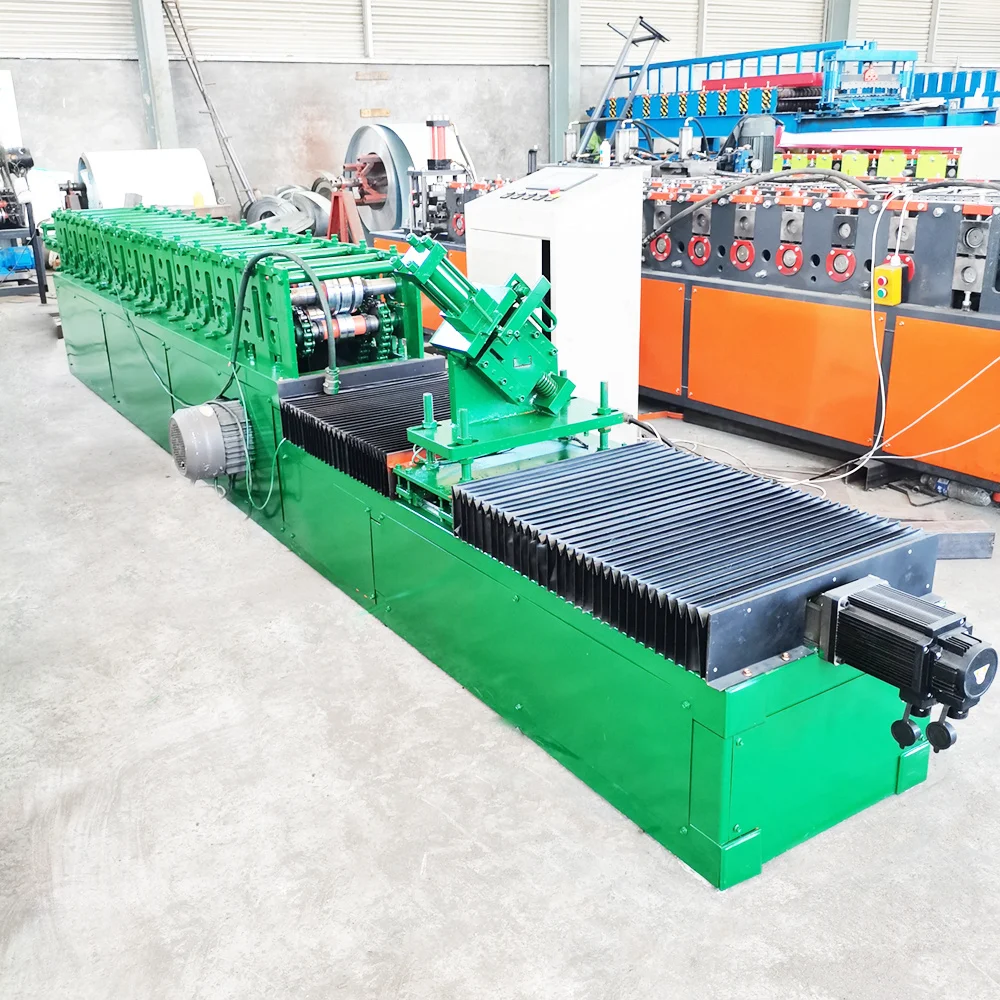 Cuz Interchange Steel Channel Profiled Purlin Cold Roll Forming Machine