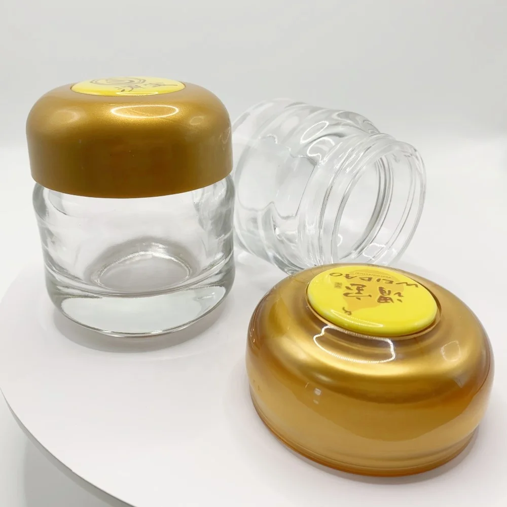 1g 3g saffron container jar pembuatan botol kaca saffron plastik