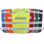 Vest Safety Mesh Vest Customize Logo Mesh Construction Jackets Industrial Reflective Working Safety Vest