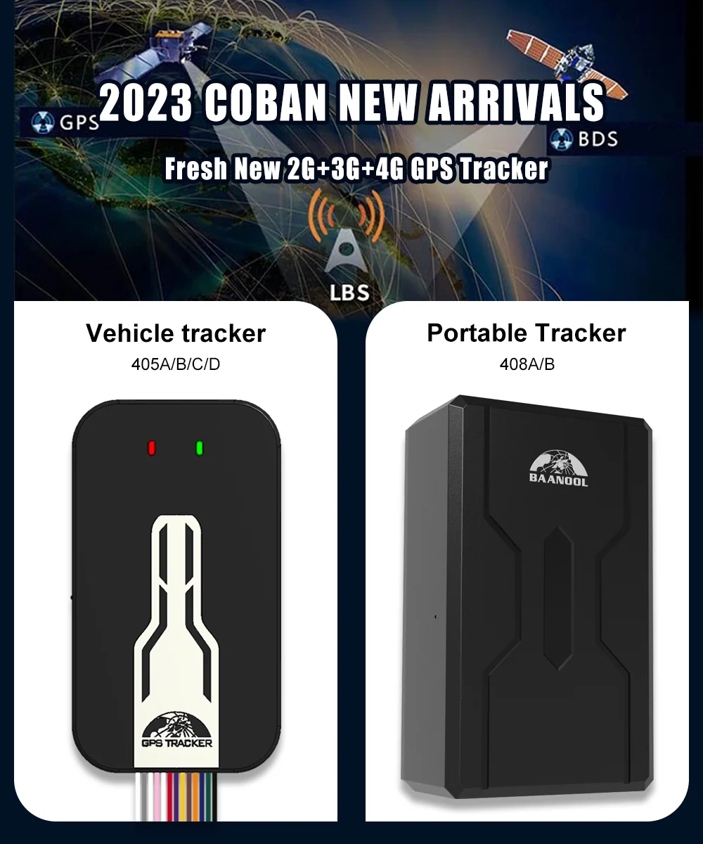 4G GPS COBAN factory 403 Vehicle Engine Stop with Free Tracking Platform Car Tracking Device Waterproof IP67 Small GPS Tracker