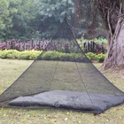 Tent Tent Practical Outdoor Double Trapezoidal Outdoor Camping Travel Polyester Mesh Anti-mosquito Tent