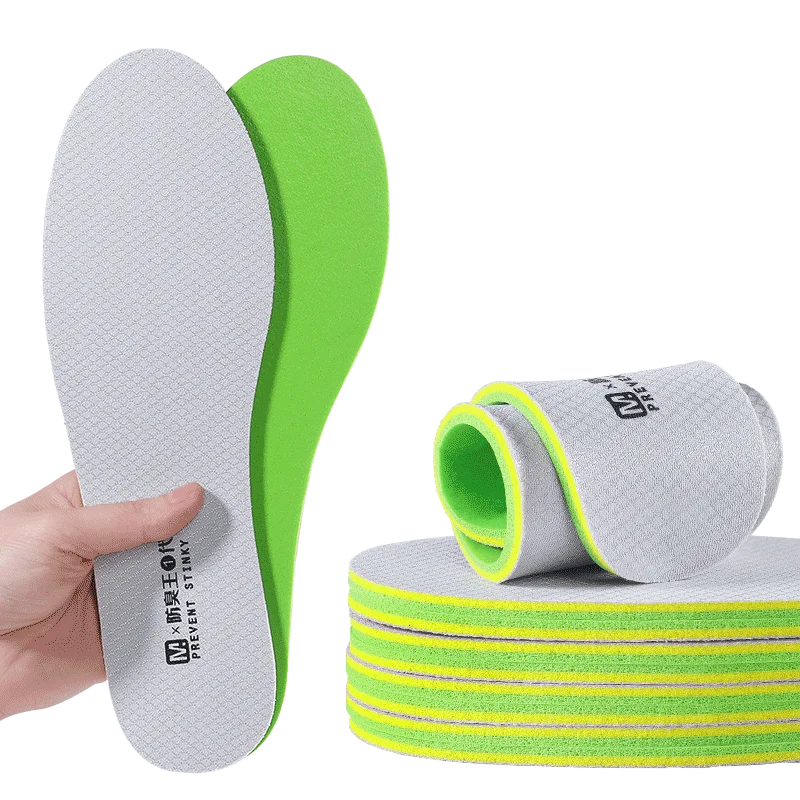 Antibacterial Mugwort Deodorizing Sports Insoles Non Slip Antibacterial Mugwort Deodorizing Sports Insoles Non Slip
