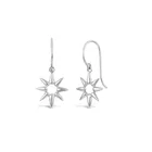 Drop Earring Earrings Gemnel 925 Sterling Silver Gold Plated Designer Statement Flower Drop Earring Hooks