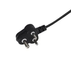 Power Cord Pc India South Africa 3 Pins Power Cord IEC C13 Pc Power Cable