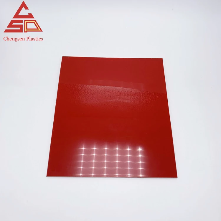 Wholesale High Quality Laminate High Glossy ABS Plastic Sheet For Laser Engraving Advertising Board