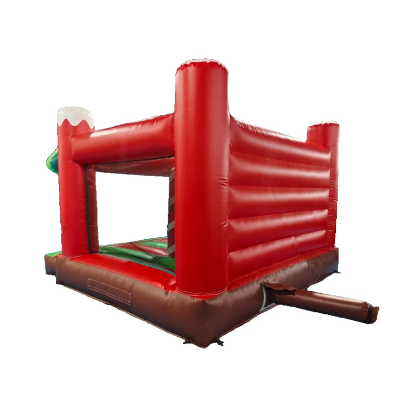Christmas Theme Inflatable Bouncer Santa Claus Bounce House with 4*3.2M Size and 3 Years Warranty