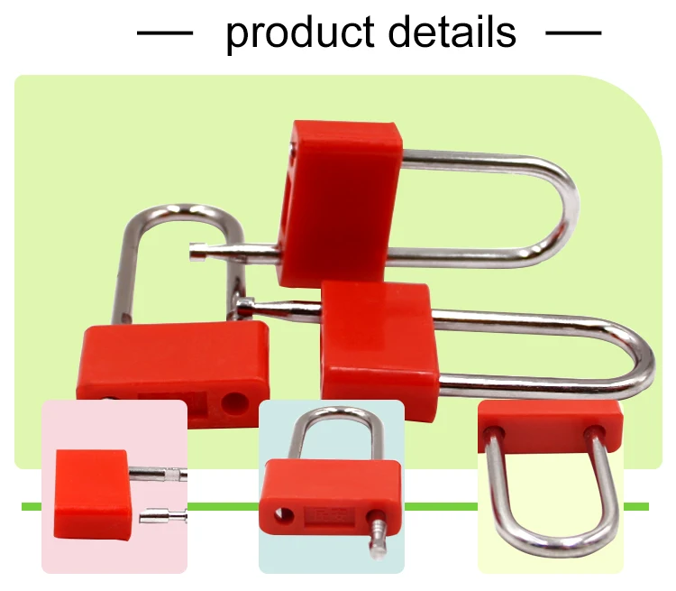 Factory Single Use Plastic Padlock Seal With Serial Numbers Buy