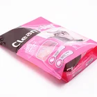 Cat Food Bags Bag Plastic Pack Plastic Cat Litter Pet Food Handle Pink Packaging Bags Stand Up Pouch With Window