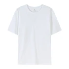 Unisex Shirts Wholesale Custom Printed Unisex Cheap White Plain 250 Gsm Cotton T Shirts Men