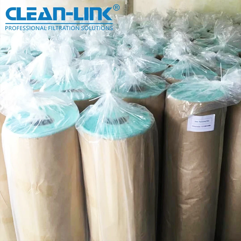 Clean Link G G Paint Booth Filter Roll Floor Filter Cotton Paint Stop