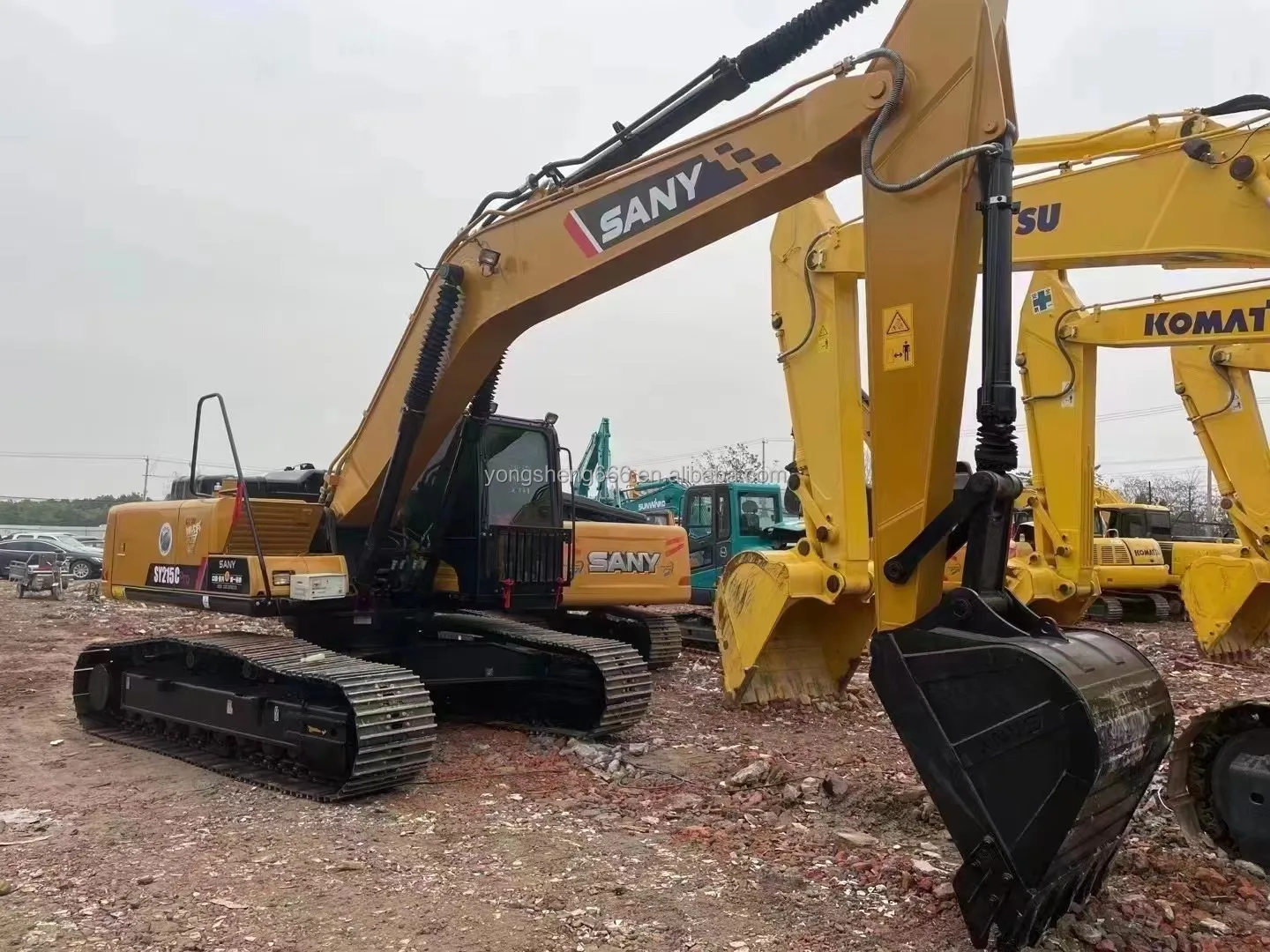 Sany Crawler Excavator Machine China Used Sany 20ton Excavator Sy215