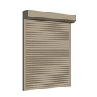 Window Hurricane Window Roller Shutter Manufacturer With Strong Slats With Small Box Color Customized