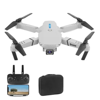 New E88 Pro Drone With Wide Angle HD 4K Dual Camera Height Hold Wifi RC 100 meters Foldable Quadcopter Dron Toys