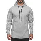 Hoodie Best Selling Men's Sweater Euramerican Trend Loose Solid Color Pullover Hoodie Running Jacket