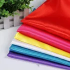Silk Fabric Polyester Satin Fabric Discount Price Soft Waterproof Textile Silk 100 Polyester Satin Fabric