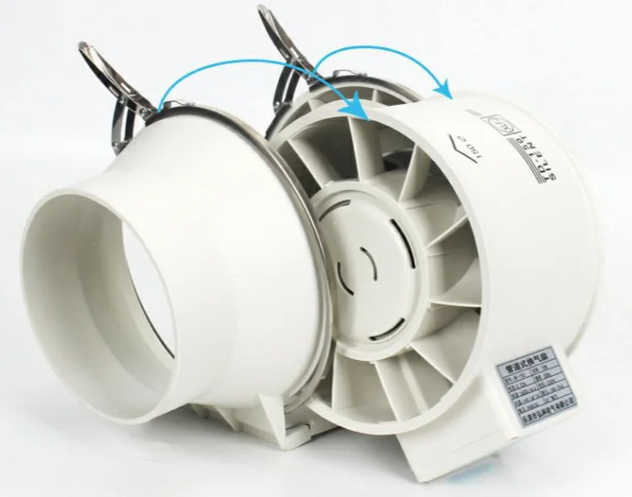 Inline Duct Fan, Wall, 220V, 80W - detail 10