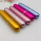 8ml Perfume Bottle Perfumeglass 8ml Bottle FREE SAMPLE 5ml 8ml 10ml Aluminum Atomizer Refillable Perfume Spray Bottle