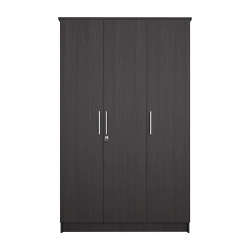 China Supplier dark gray gym door with aluminum frame,wheels sliding wooden wardrobe