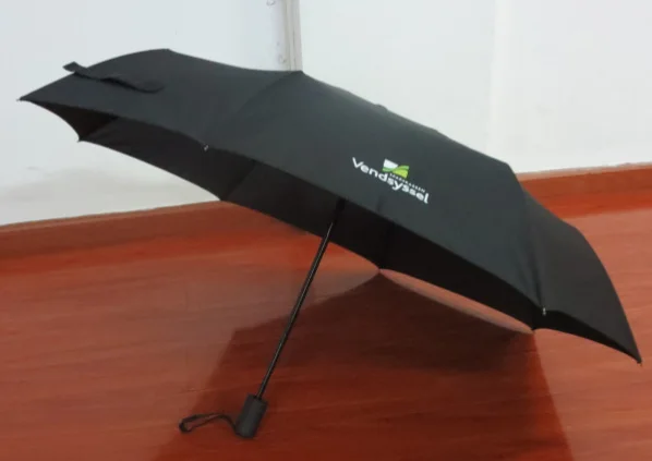 High Quality Automatic Customize Logo  3-Folding Umbrella Auto