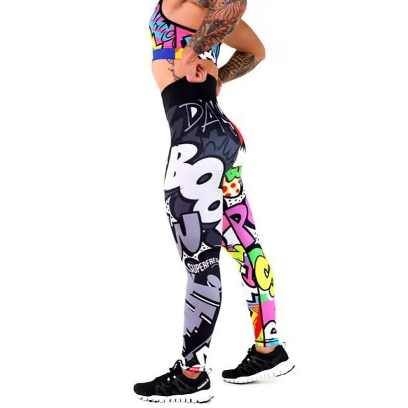 Women's Fashion 3d Printed Yoga Pants 