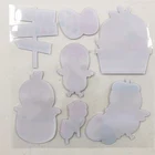 Gel Sticker Factory Outlet Waterproof Eco-Friendly Children DIY Gel Window Glass Sticker