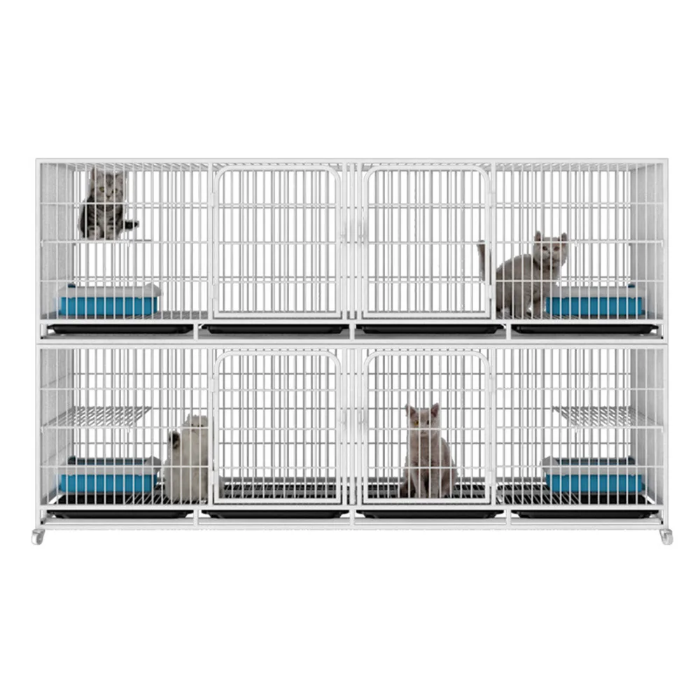 Galvanized square tube cat cage(5)