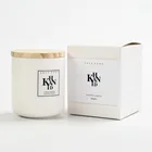 Candles Candle White Bulk Order Candles Candle Vessels Custom Design Ivory White Ceramic Candle Jar With Lid