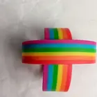 Rubber Bracelet Bracelets Silicone Rubber Bracelet Rainbows Letters Sports Bracelets Lovers Bracelet Silicone Bands