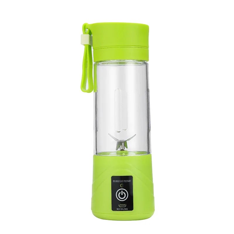 Protein Shaker Fruit Mixer Protein Mixer with USB Charger Cable 380ml Electric Personal Blender Hot Homey Portable Rechargeable USB Juicer Cup Perfect for Home & Office 