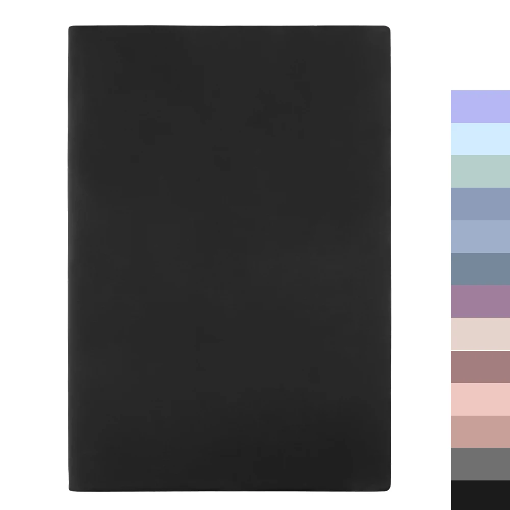 Custom Hardcover Cute A5 Mini Kawaii Composition Logo Dot Pocket Pu Leather Notebook For Elementry