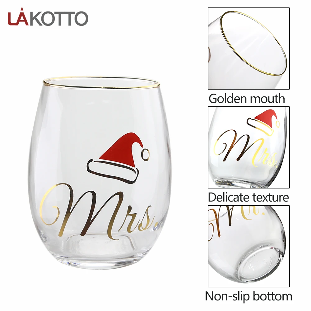 Electroplate wine glass, stemless wine glass Stemless glass Wine Cup Hot sale products