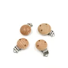 Wooden Crafts And Gift Custom Wholesale Engraved Logo Wooden Nipple Clip For Crafts And Gift